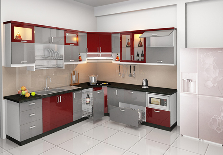 Tủ bếp INOX IN12