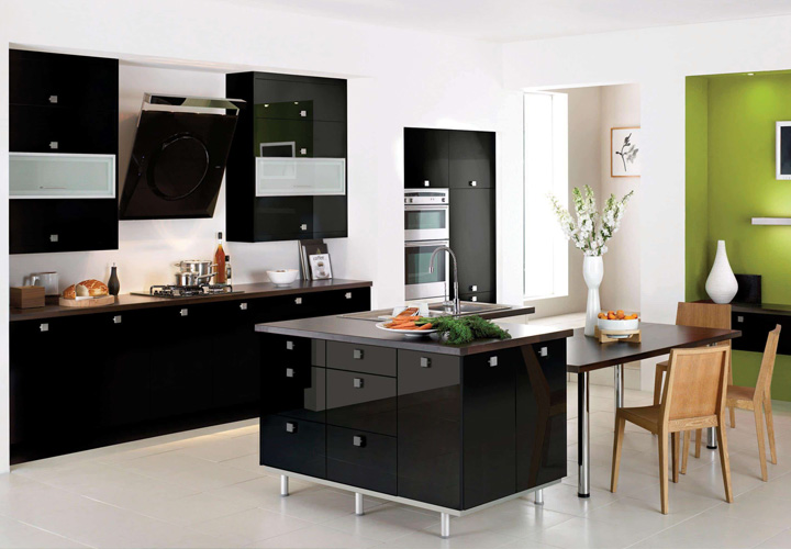 Tủ bếp Acrylic cao cấp AC08